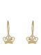 Kids Earrings Pendants Crowns from Gold 14K