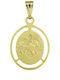 Kids Pendant Zodiac Sign in 9K Gold