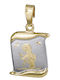 Kinder-Motive Tierkreiszeichen aus Gold 14K