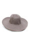 V-store Fabric Women's Hat Brown