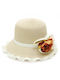 Wicker Women's Hat Beige