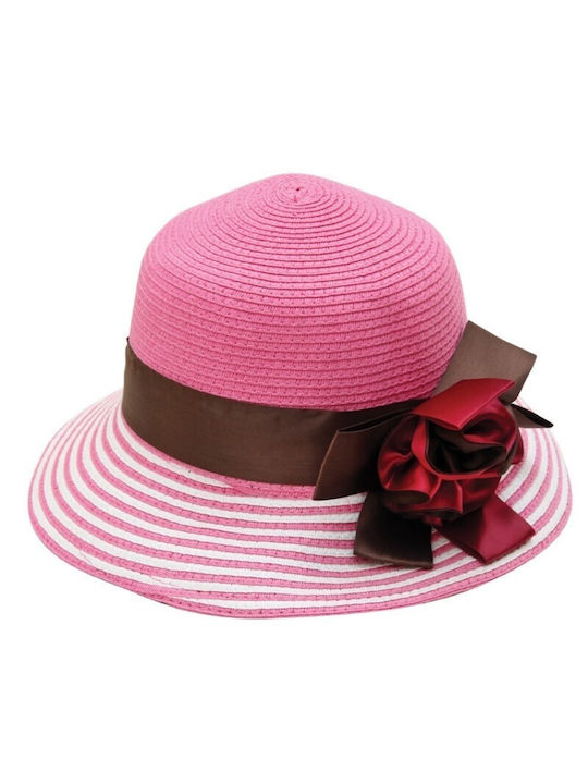 Wicker Women's Hat Fuchsia