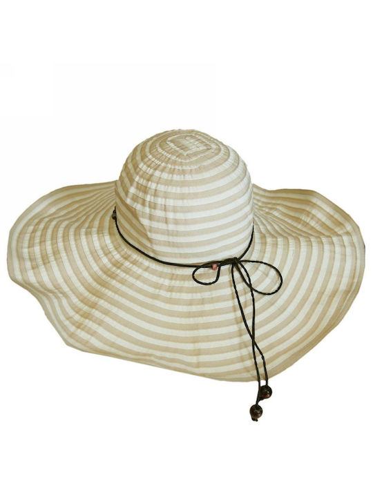 Γυναικείο Καπέλο Floppy Μπεζ