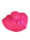 Wicker Women's Floppy Hat Fuchsia