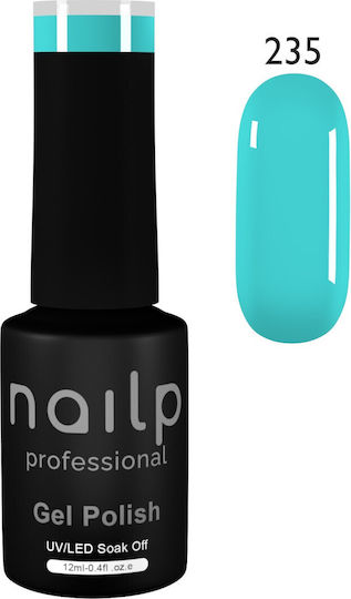 Nailp Professional Nailp Gel Polish Soak Off Uv Led #235 Halb-permanenter Nagellack 235 12ml 1Stück