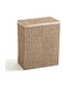 La Redoute Interieurs Wäschekorb Korbweide mit Deckel 50x30x60cm Beige