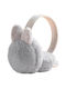 Earmuffs Fur Gray