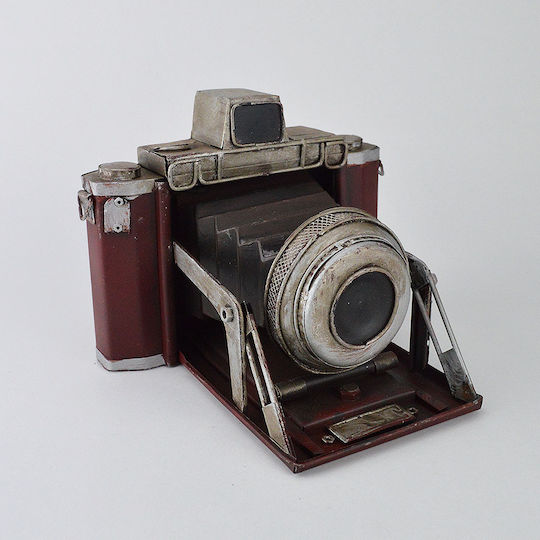 Aparat Foto Decorativ Metal 18x16x14cm 1buc