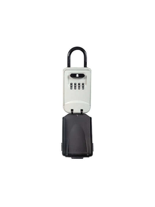 Combination Key Holder with Horseshoe Metallic and Combination Dial 7.5x5x12.5cm