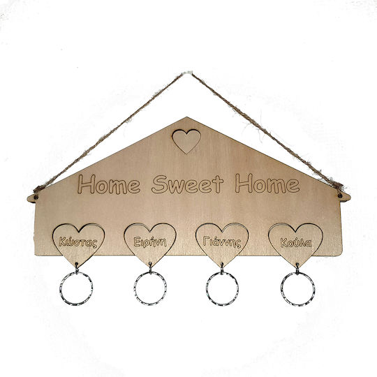 Woodseason Wooden 4 Hooks