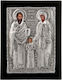 Image St. Nicholas Silver 18x23cm