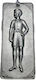 Silver-Plated Votive Offering Boy 1 Piece