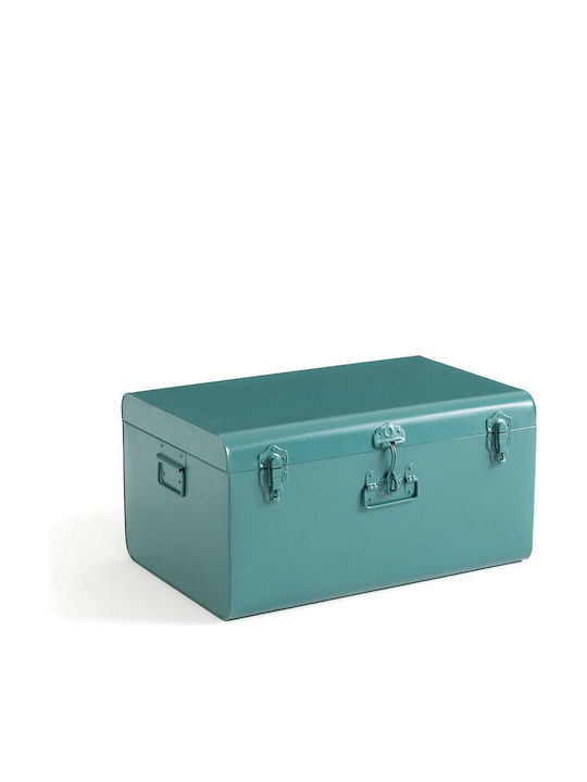 La Redoute Interieurs Металик Куфар 57x38x29см Зелен La Redoute Interieurs Металик Куфар 57x38x29см Зелен