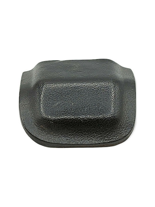 Knob Furniture made of Leather in Black Color 32mm (Center Distance 16mm) 4223-16-DER1 1pcs
