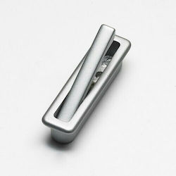 Pamar Knob Furniture Flush Handle made of Zamak & Metallic in Silver Color 0503-000-10C1 1pcs