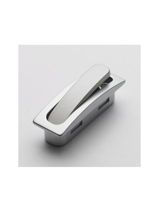 Pamar Buton Mobilier Mânere de mobilier din Zamak & Metal în Culoare Argintiu 0721-000-12B1 1buc