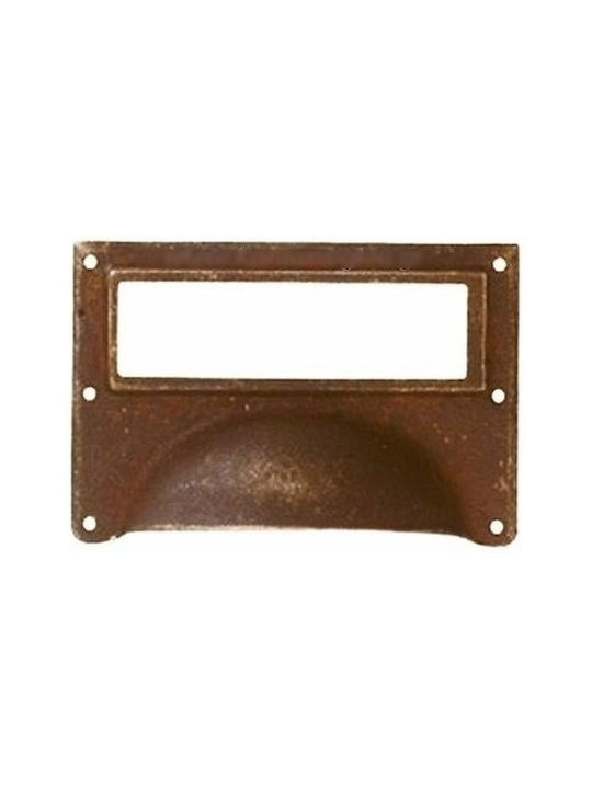 Bosetti Marella Antique Handle Furniture Flush Handle made of Metallic in Copper Color 80mm (Center Distance 50mm) MG20397 1pcs