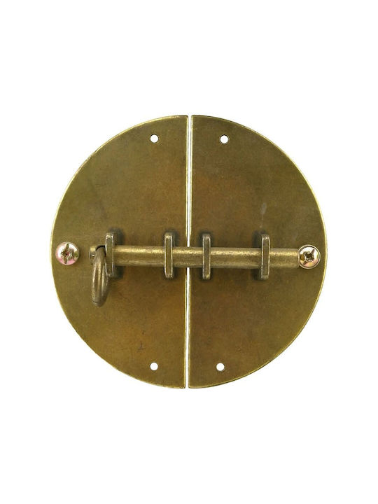 Herrajes Palencia Antik Handgriff Möbelgriff aus Metallisch in Bronze Farbe Ø110mm 5201-110-ANTIQUE 1Stück