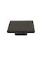 Citterio Line Knob Furniture made of Metallic in Gray Color 2037-TIT 1pcs