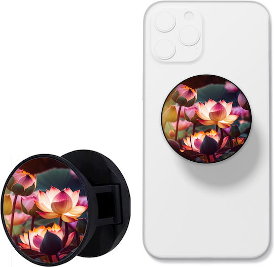 Phoneclub Pop Socket for Mobile Phone Grip Stant Ring Purple