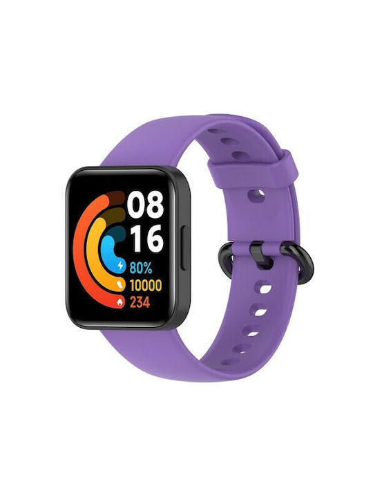 Strap Silicone Purple (Redmi Watch 2 LiteRealme Watch 2)