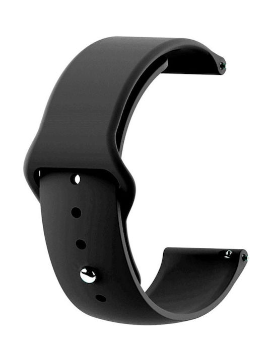 Curea Silicon cu Pin Negru (Realme Watch S)