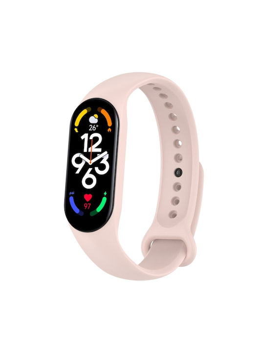 Curea Silicon Roz (Brățară inteligentă 7)