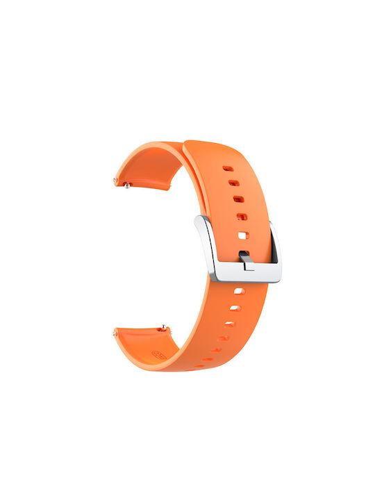 Λουράκι Σιλικόνης Πορτοκαλί (Amazfit GTR 47mm)