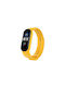 Armband Silikon mit Pin Gelb (Mi Smart Band 5/Mi Smart Band 6)