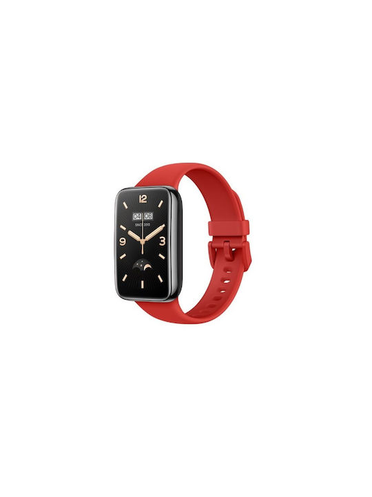 Pro Λουράκι Σιλικόνης Κόκκινο (Xiaomi Smart Band 7 ProHuawei Band 7)