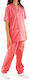 Hose & Bluse Set Rosa
