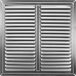 Square Vent Louver with Sieve 20x20cm