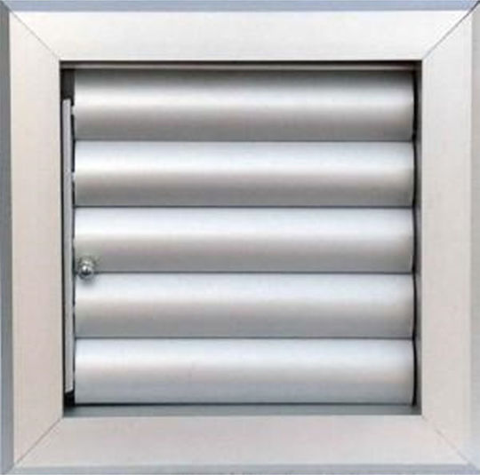 Perdea de ventilație 18x18cm Pătrată