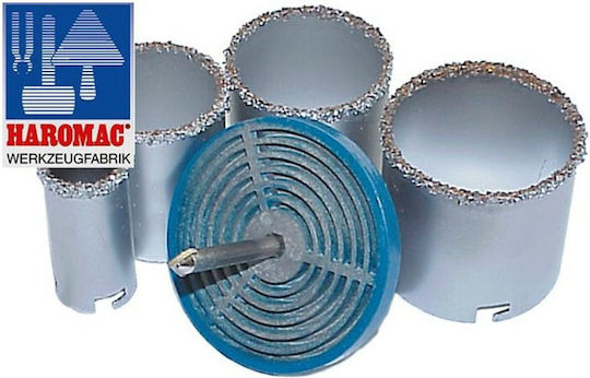 Haromac Set Diamant Lochsägen mit Durchmesser von 33mm bis 73mm für Fliese