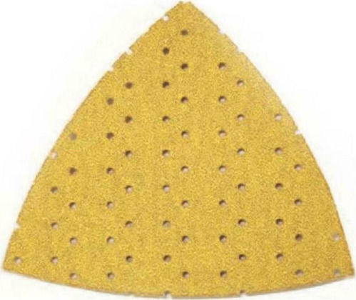 Velcro Delta-Schleifblatt K120 mit Löchern 93x93mm