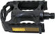 Flat Bicycle Pedals Black