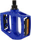 Flat Bicycle Pedals Blue