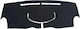 Car Dashboard Cover Fabric without Emblem for Toyota Yaris Black Colour