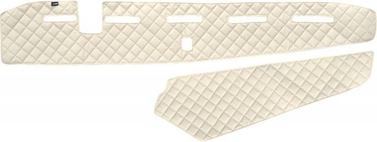 Car Dashboard Cover Leather without Emblem for Volvo FH Beige Colour
