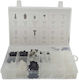 Car Plastic Clips 345 Pieces