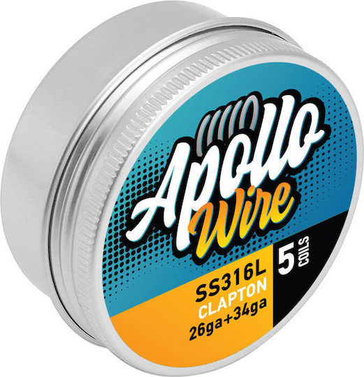 Apollo Ss 316l Clapton Wire for D.I.Y. E-Cigarette 1pcs