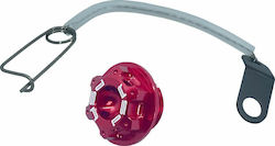 Powerstands Racing Öldeckel Motorrad Rot 00-01310-24