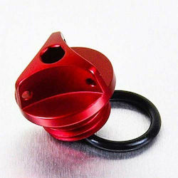 Pro Bolt Öldeckel Motorrad Rot OFCH10R