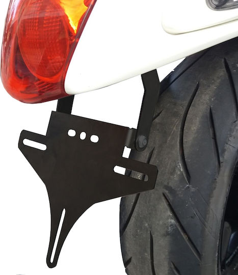 Moto Discovery Foldable Motorcycle License Plate Holder Suzuki Gsxr1300 Hayabusa '08-'20