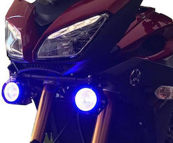 Moto Discovery Bases for Projectors Μοτοσυκλέτας in Black Color 313041.