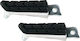 Moto Discovery Foot Peg Μοτοσυκλέτας in Black Color 310301