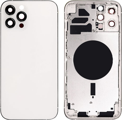 Κапак за замяна на батерията Сребрист за iPhone 12 Pro