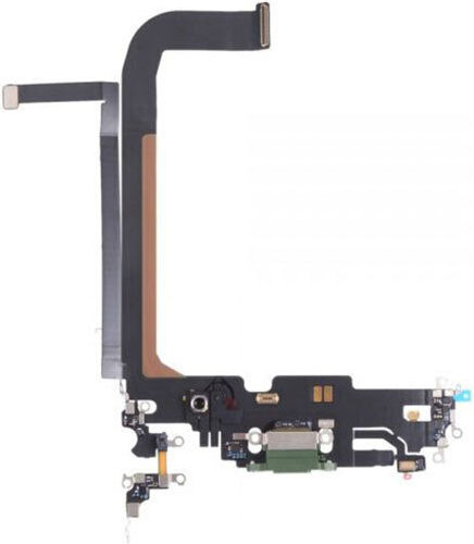 Kabel mit Anschluss zum Aufladen in Grün Farbe für iPhone 13 Pro Max