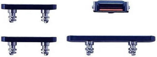Kabel mit Lautstärke-Tasten in Blau Farbe für iPhone 13 Pro