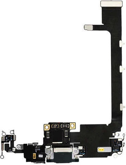 Кабел с Порт за зареждане в Черен цвят за iPhone 11 Pro MaxRealme 11 Pro / 11 Pro+
